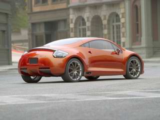 2004 Mitsubishi Eclipse Concept-E